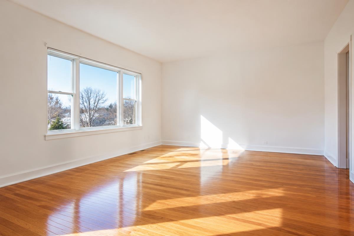 Empty, freshly cleaned room ready for new residents